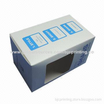 Die cut card box, advanced production line, standard packing